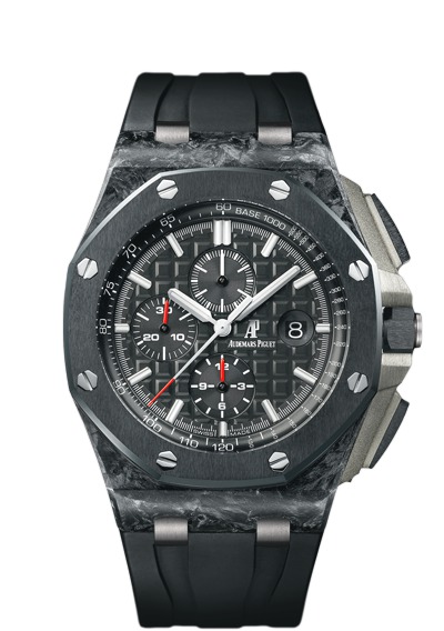 Audemars Piguet Royal Oak Offshore 44mm Forged Carbon watch REF: 26400AU.OO.A002CA.01 - Click Image to Close